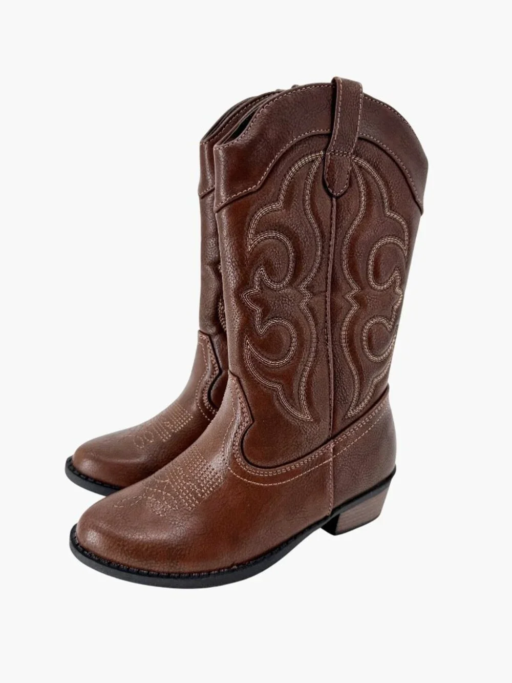 NEW Cat & Jack Kids' Montana Western Boots - Brown